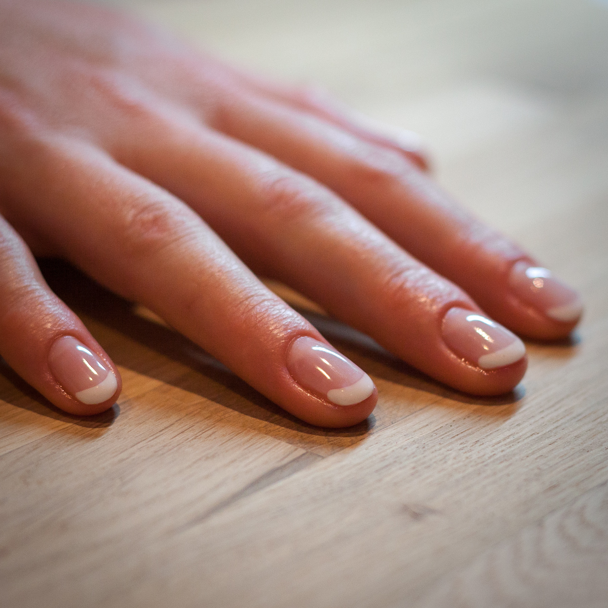Nails french manicure lakgel by Denn Eemnes